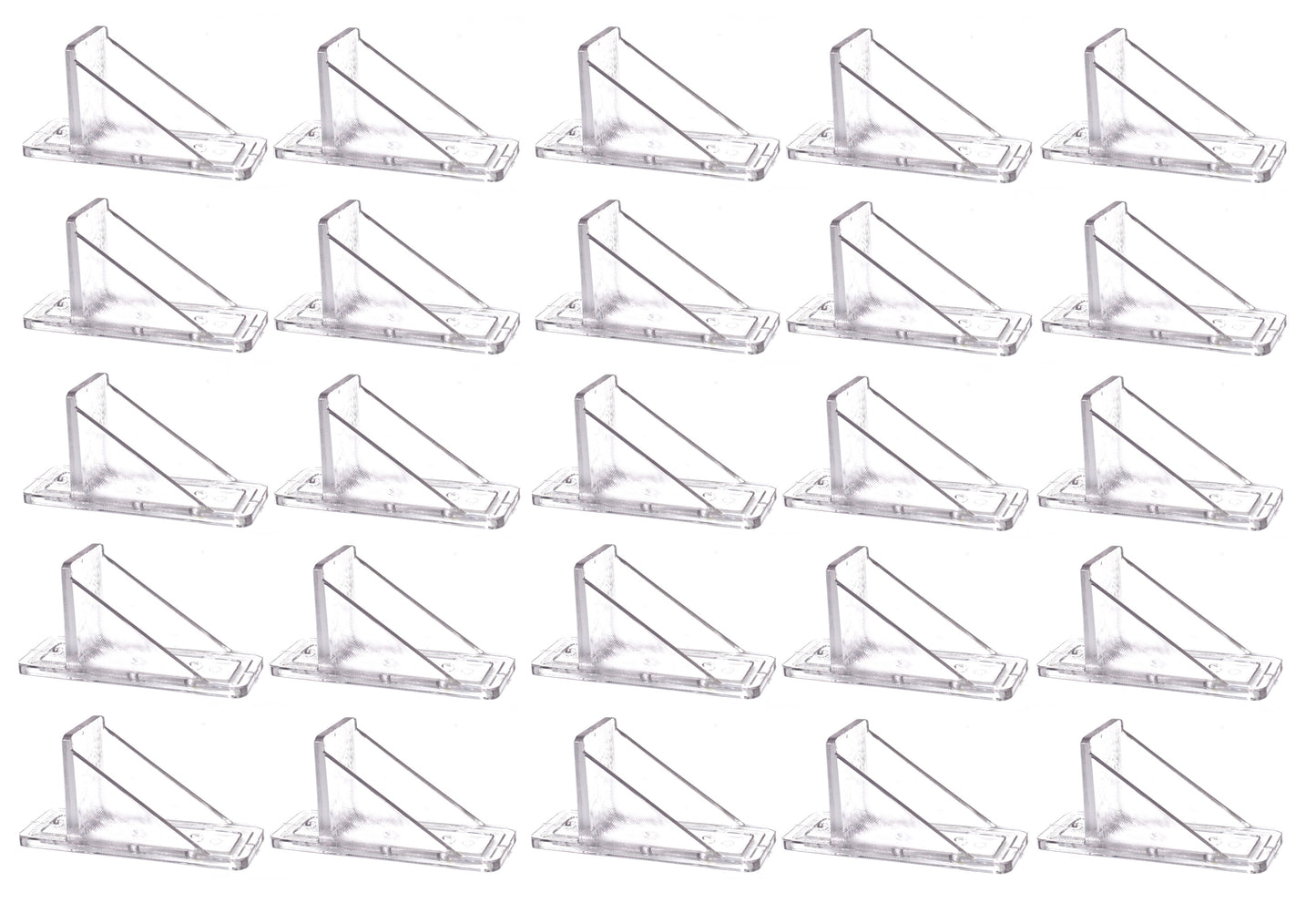 100 Pack Recycled Clear V2-Mini Roof Guard Snow and Ice Guard