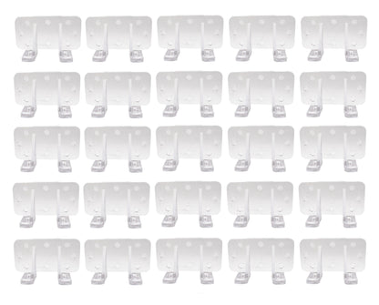 Clear Plastic Keystone Screw Fasten Snow & Ice Roof Guards