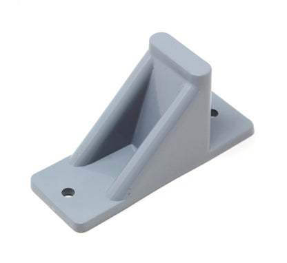Light Grey Plastic Mini Roof Snow and Ice Guard - Multi-Quantity Pack