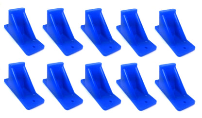 Plastic Blue Mini Roof Snow and Ice Guard -Multi-Quantity Pack