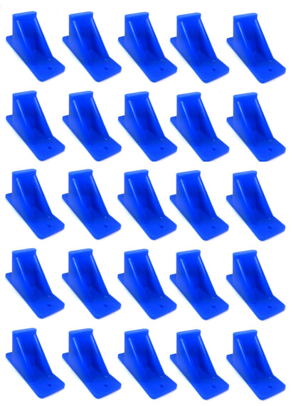 Plastic Blue Mini Roof Snow and Ice Guard -Multi-Quantity Pack