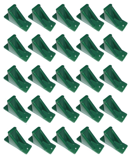 Green Plastic Mini Roof Snow and Ice Guard - Multi-Quantity Pack