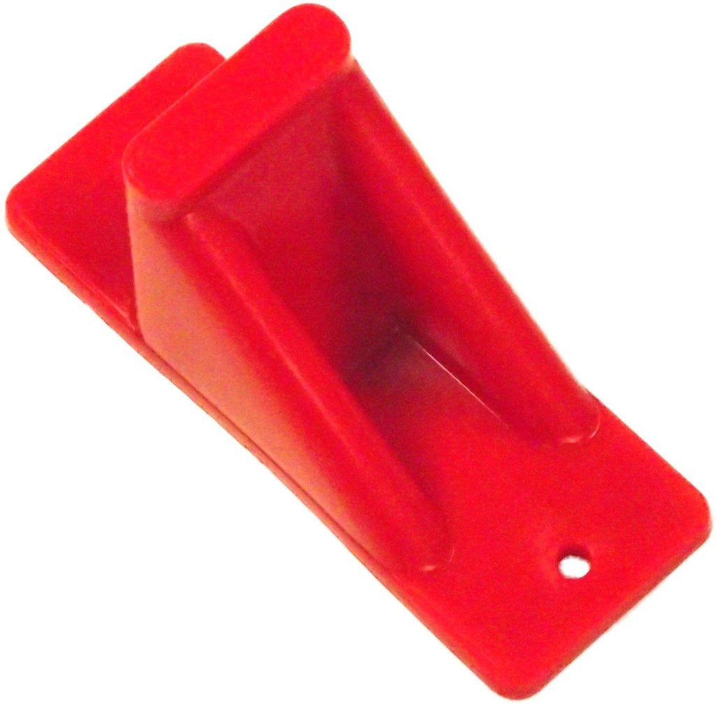 Plastic Red Mini Roof Snow and Ice Guard -Multi-Quantity Pack