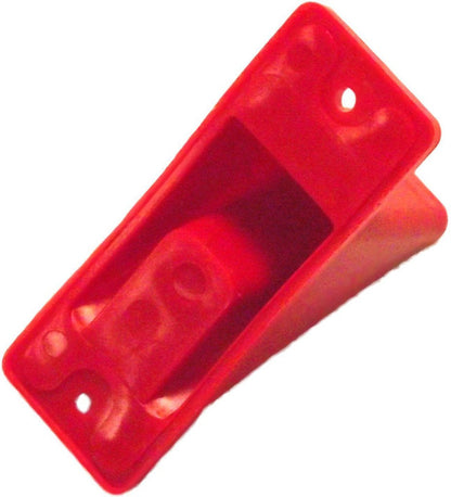 Plastic Red Mini Roof Snow and Ice Guard -Multi-Quantity Pack
